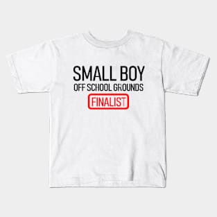 Small Boy Off School Grounds Kids T-Shirt